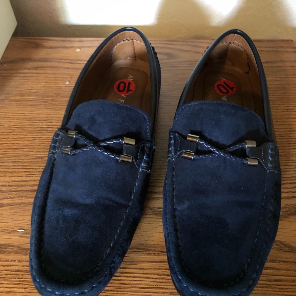 Andrew Fezza suede loafers